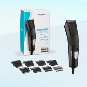  Aparat de tuns părul și barba Power Hair Clipper, 8 accesorii E756E,  BaByliss